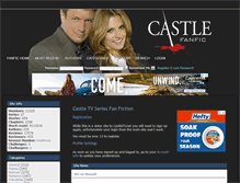 Tablet Screenshot of fanfic.castletv.net